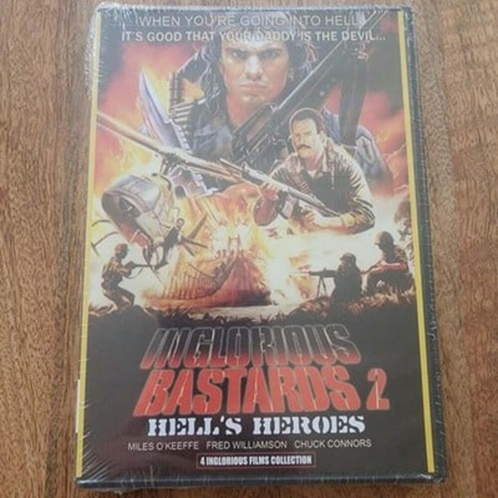 Inglorious Bastards 2 Hell's Heroes DVD 4 Film Collection War Action Sealed New